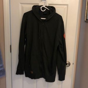 Army green Oakley hoodie